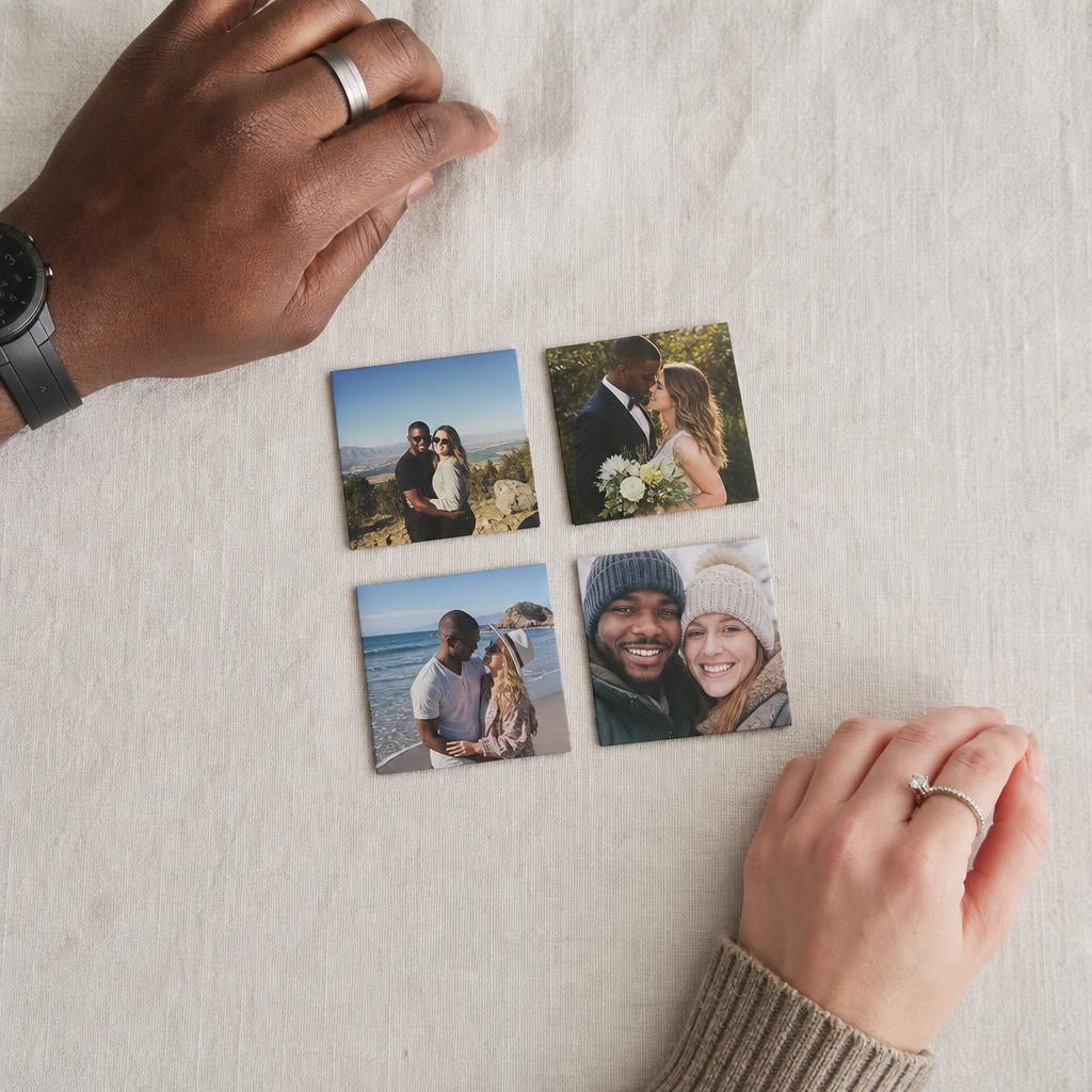 Square Custom Photo Magnet - 2" x 2"